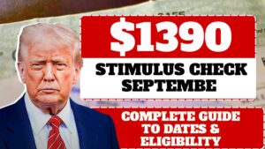 $1390 Stimulus Check October 2025 – Complete Guide to Dates & Eligibility